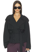 ELEANOR CROPPED TRENCH COAT