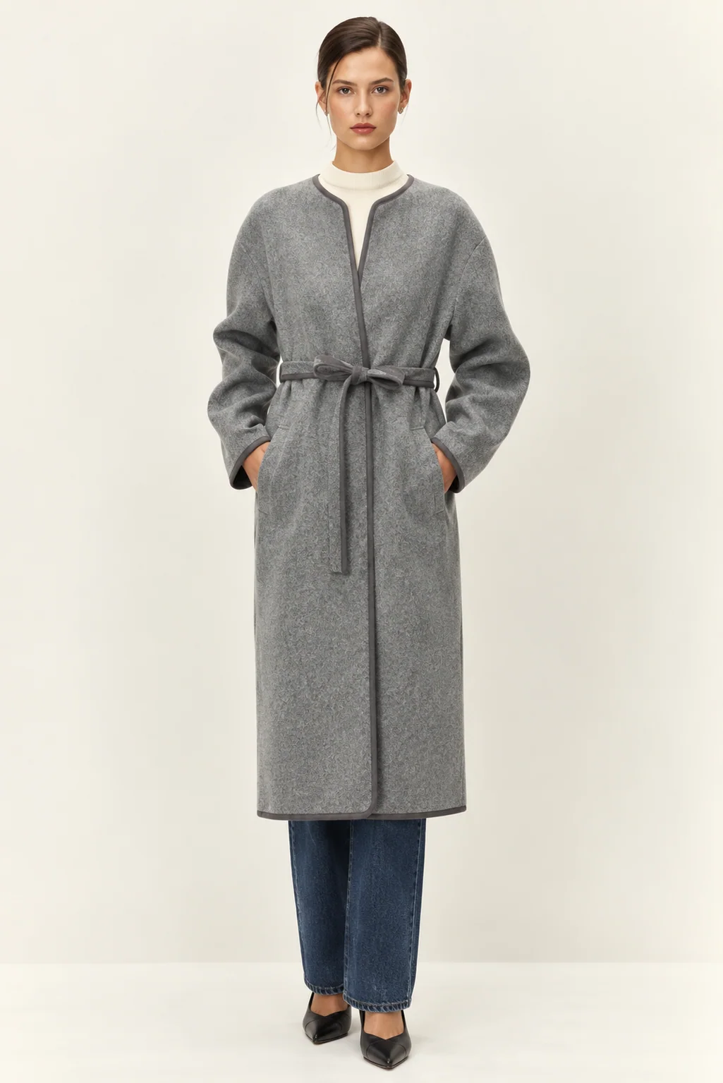 PORT BELTED COAT