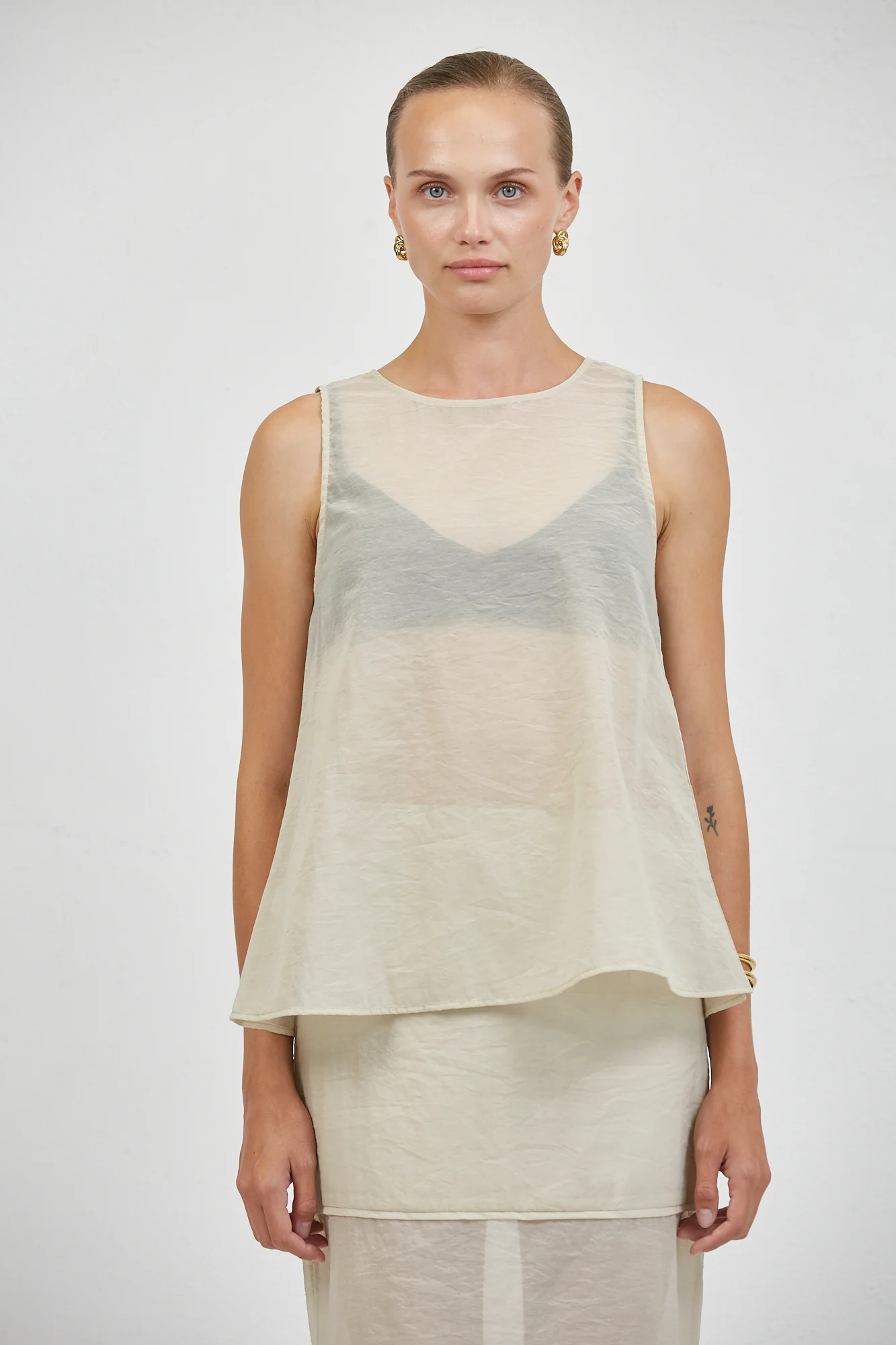 CAMILLE SHEER TOP