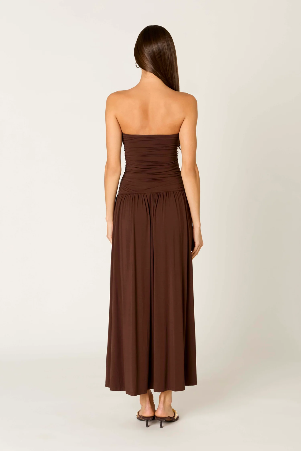 VISCOSE SANTAL DRESS