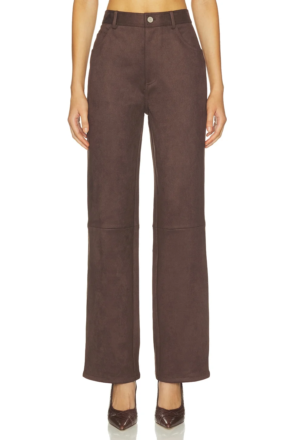 ETIENNE FAUX SUEDE PANT