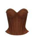 Sienna Suede Top