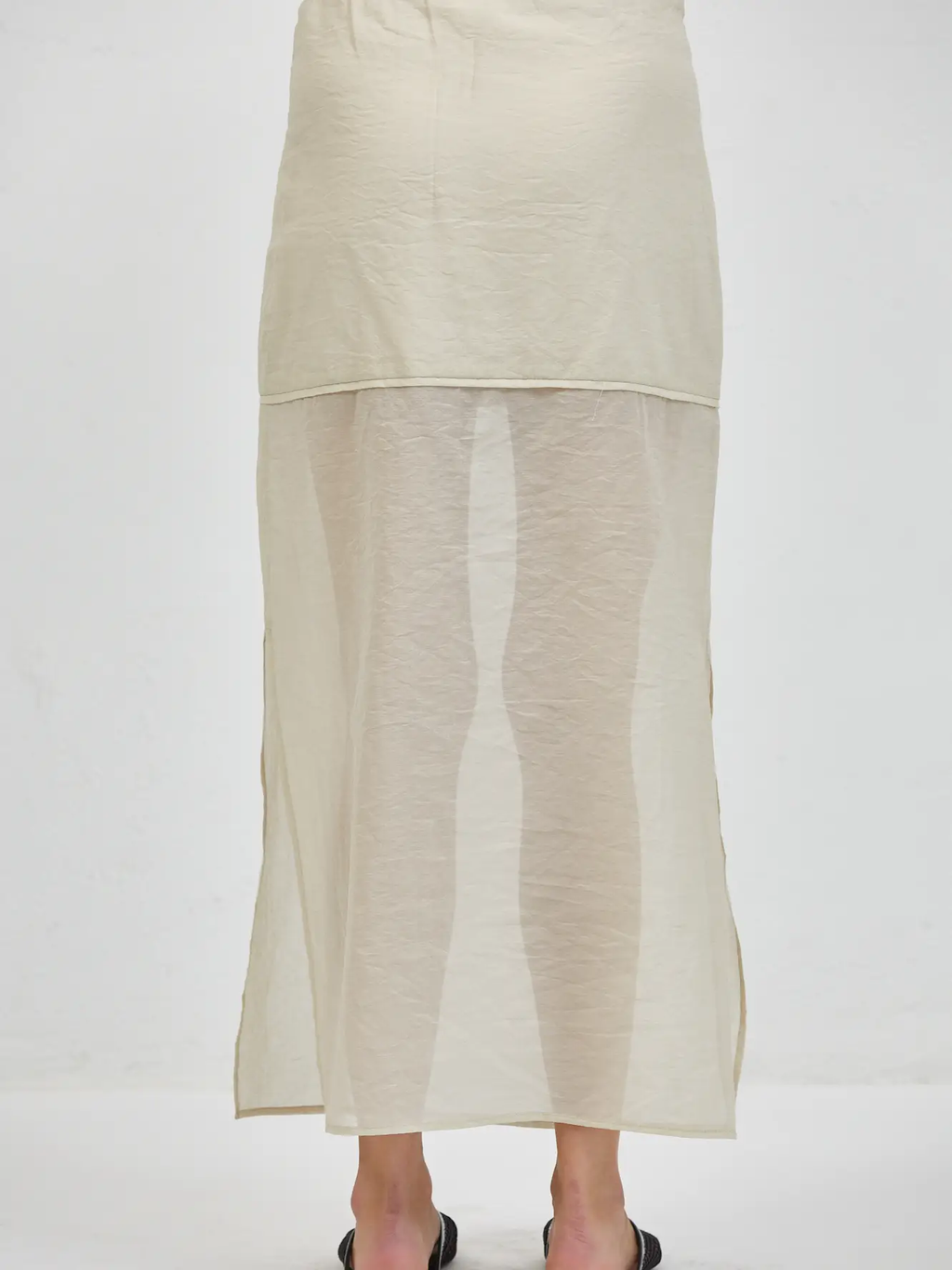 CAMILLE SHEER SKIRT