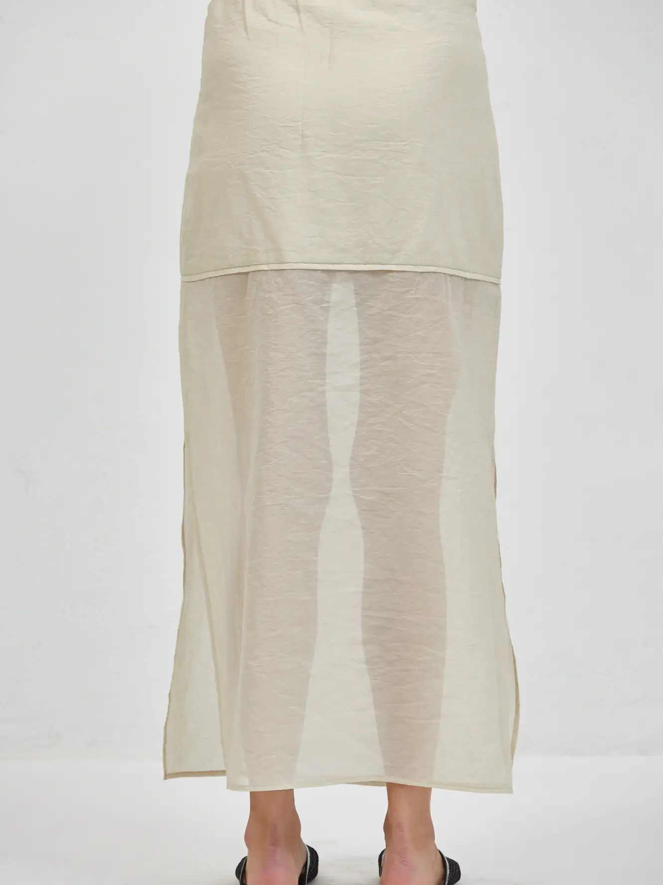 CAMILLE SHEER SKIRT