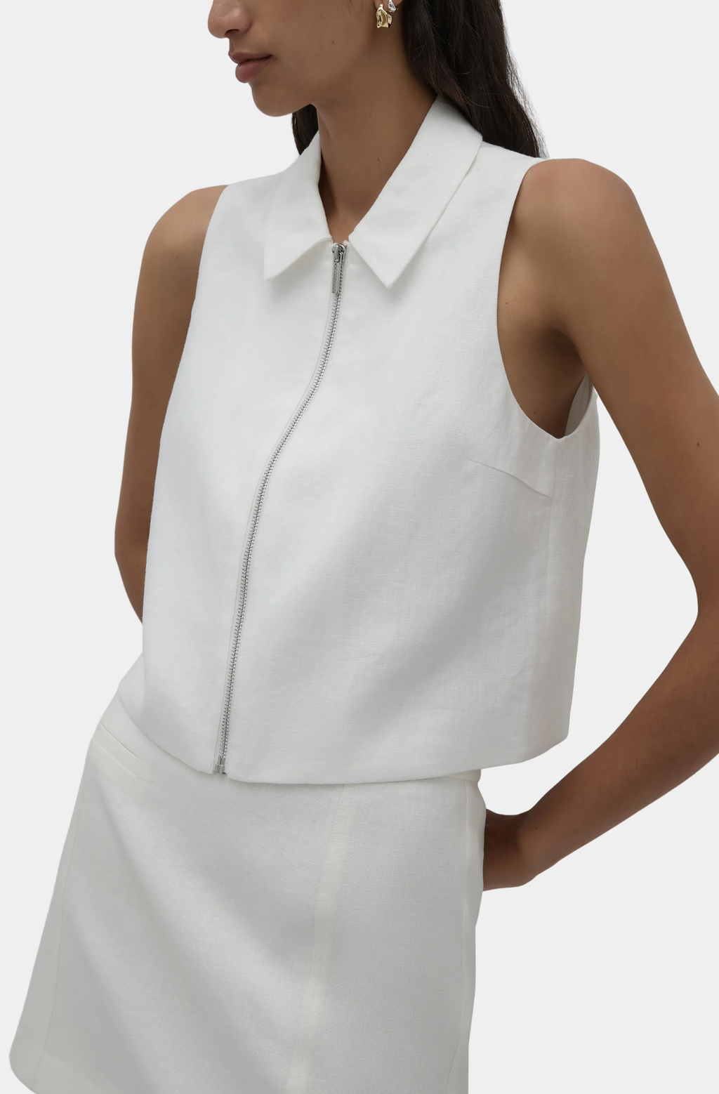 DALIA LINEN VEST