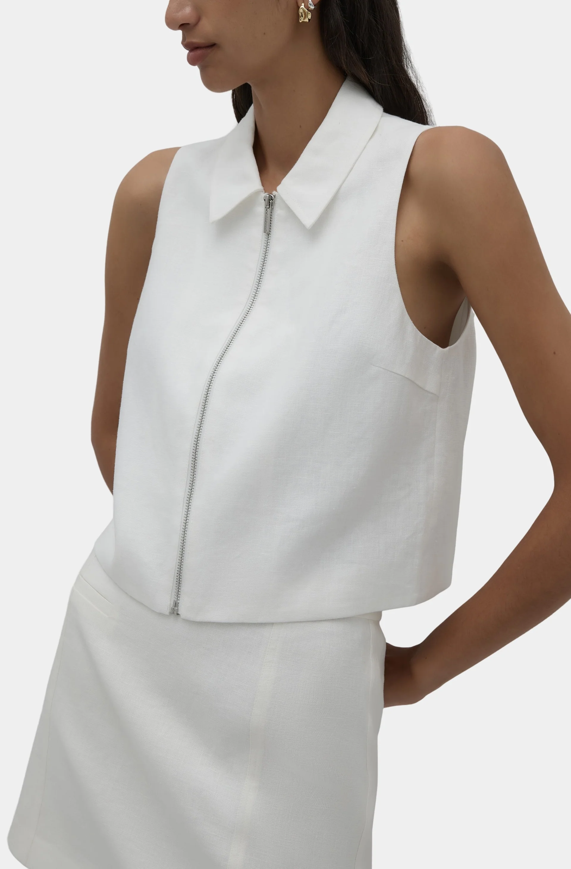 DALIA LINEN VEST