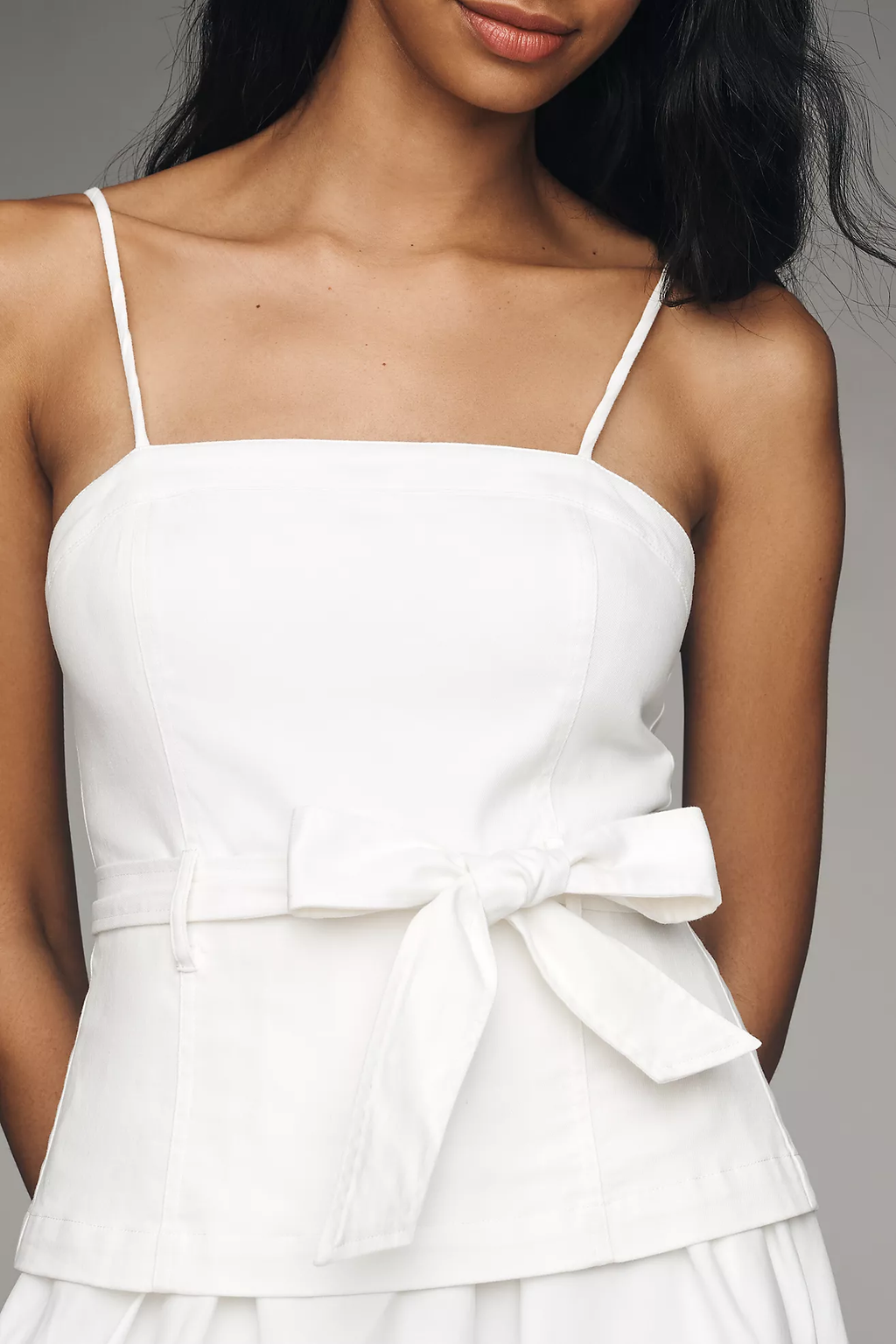 SAMANTHA BOW MIDI DRESS