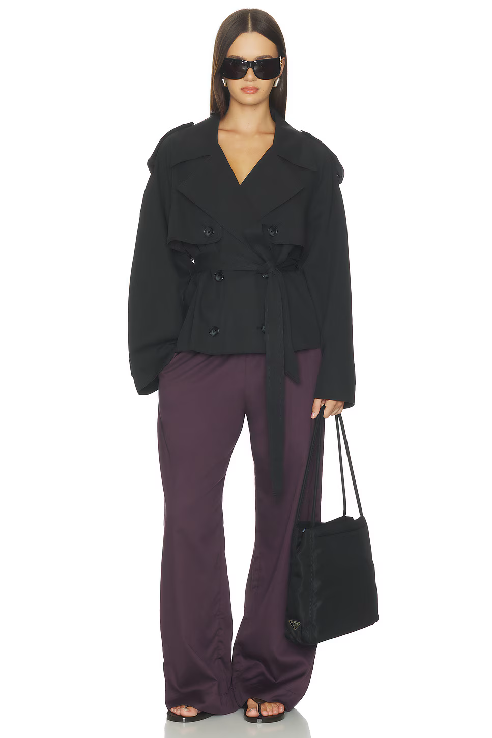 ELEANOR CROPPED TRENCH COAT