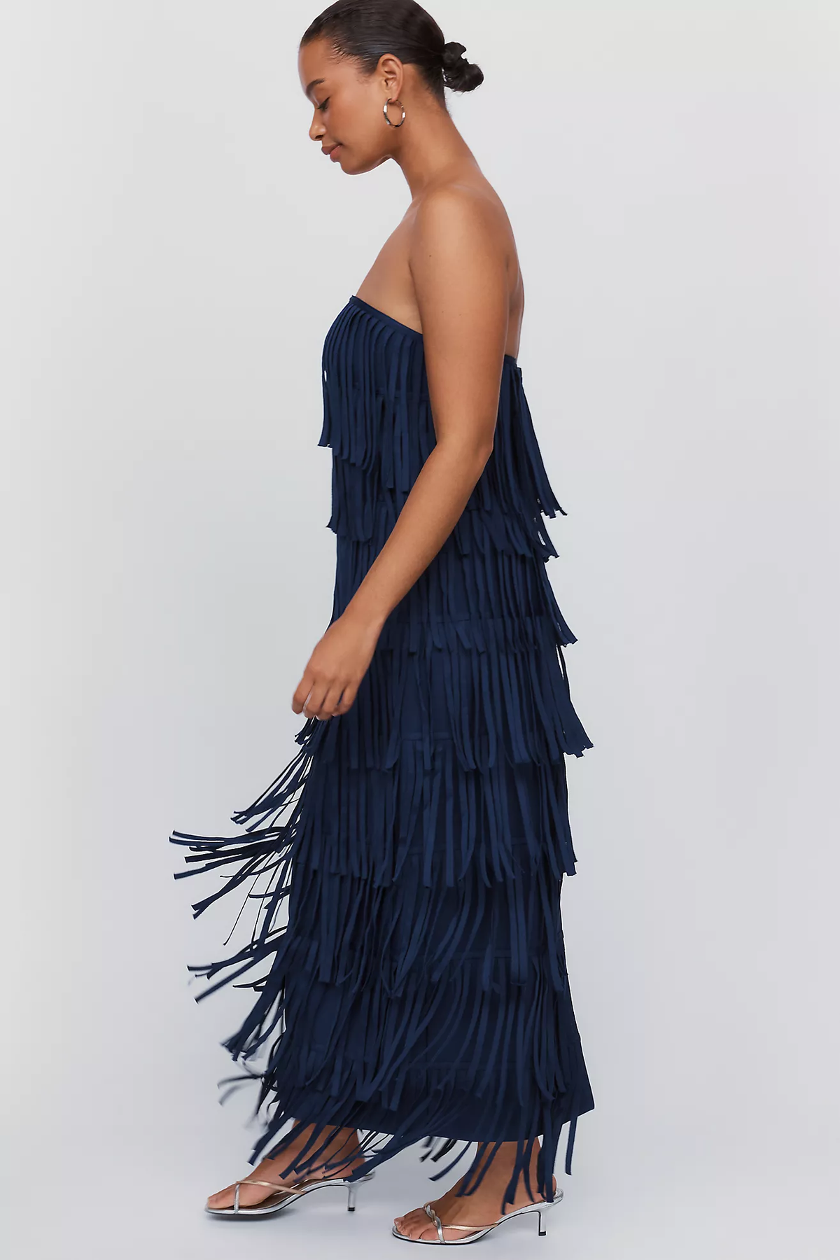 YELENA FRINGED MAXI DRESS