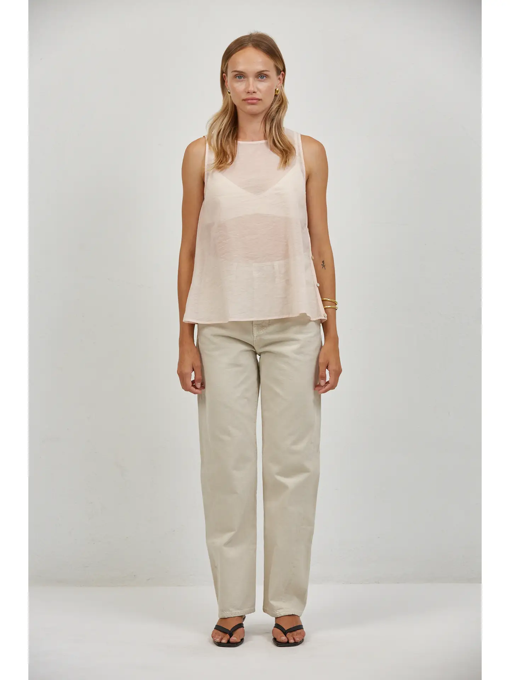 CAMILLE SHEER TOP